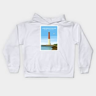 Barnegat Lighthouse, Long Beach Island, New Jersey Kids Hoodie